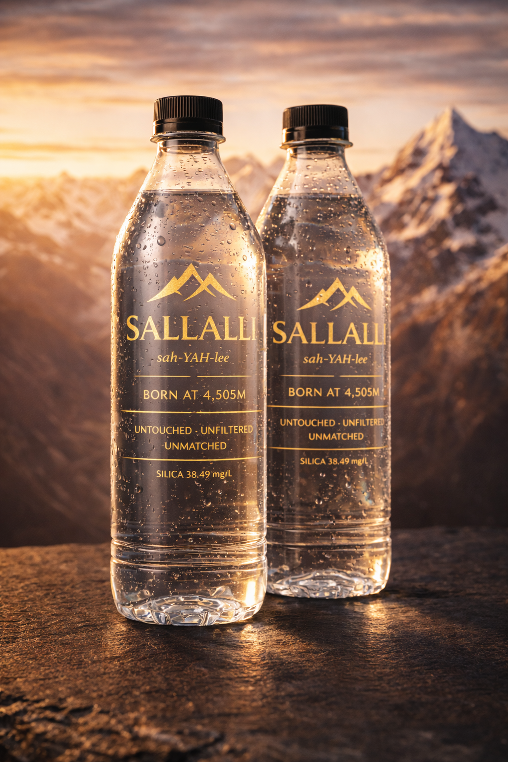Two Sallalli bottles together